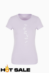 T-Shirt Women Violet Armani Exchange Camiseta